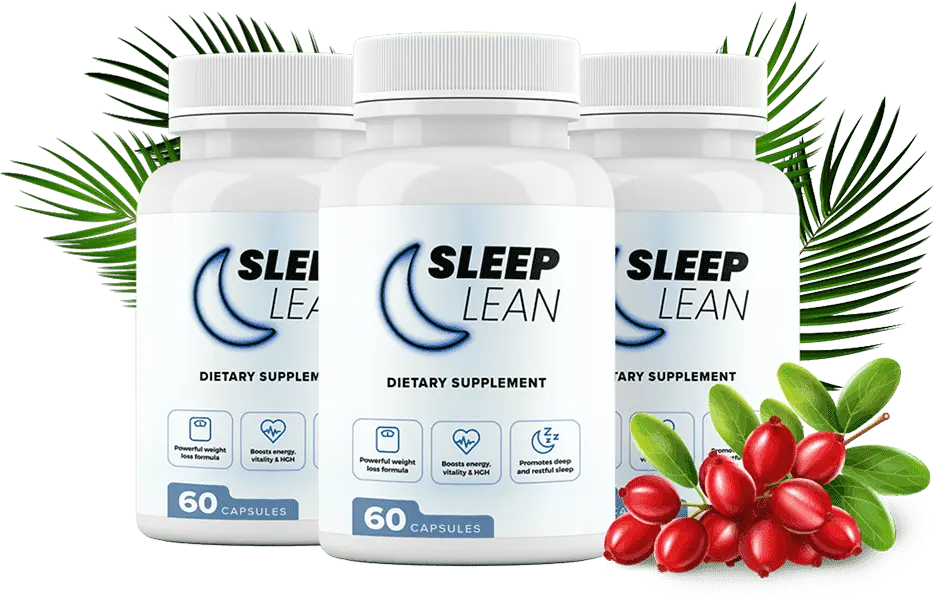 Sleep Lean supplement – natural weight loss capsules that boost metabolism, burn fat while you sleep, and support deep restful sleep