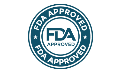 Sleep Lean FDA approved supplement badge showing safe and authorized manufacturing standards