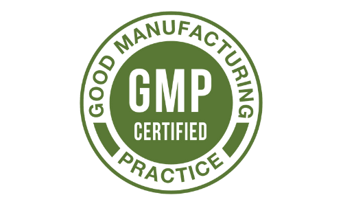 Sleep Lean GMP certified supplement badge showing good manufacturing practice quality standards